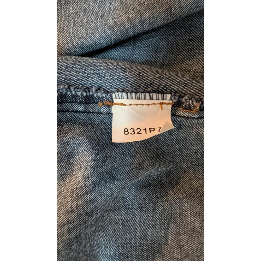 Ethyl longline denim